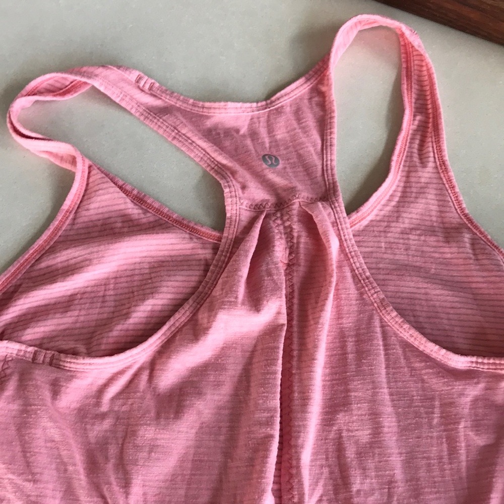Pink lulu tank